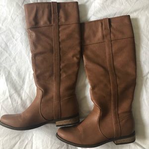 Brown Leather Boots